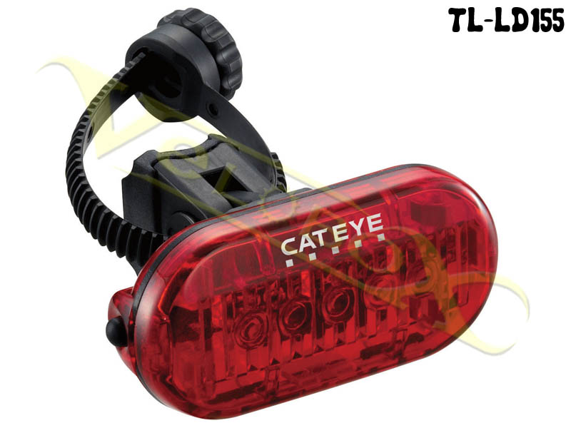 Cat Eye Cateye Front Cycle Bike Light Lamp HL-EL200 Opti Cube Long Run Time LED